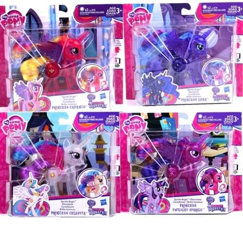 Hasbro My Little Pony Equestria Princess Luna Princess Cadence Model Movie & TV Girl Toy Birthday Gift