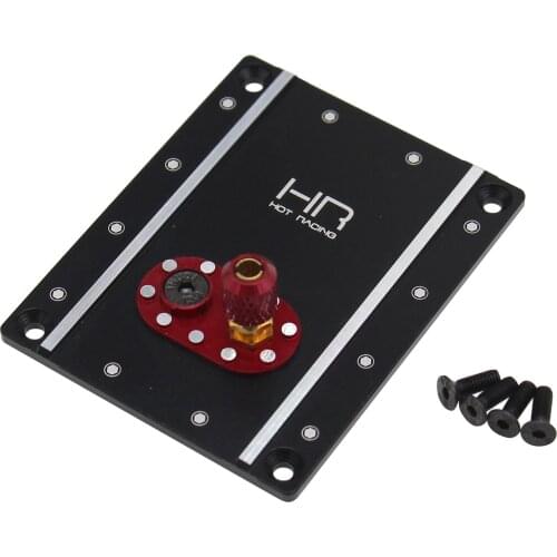 HR Aluminum Replica Fuel Cell Receiver Box Lid for 1/10 scale Axial Capra 1.9 UTB vehicle