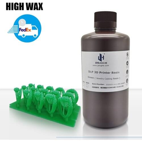 Jamghe Wax Like Jewelry Gold 405nm Resin 3D Printer Bath For LCD/DLP 3D Printer Resin Flexible 3D Printer Filament Sla Resin