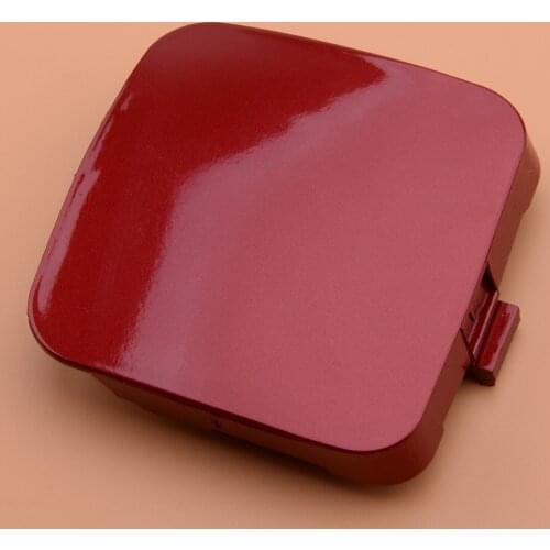 Red Front Bumper Left Tow Hook Eye Cover Cap Fit for Toyota RAV4 2009 2010 2011 2012