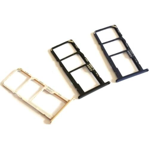 Nano Sim Card Micro SIM Card SD Reader Holder Sim Tray Adapter replacement for Huawei Y5 2015/Y5 prime 2018