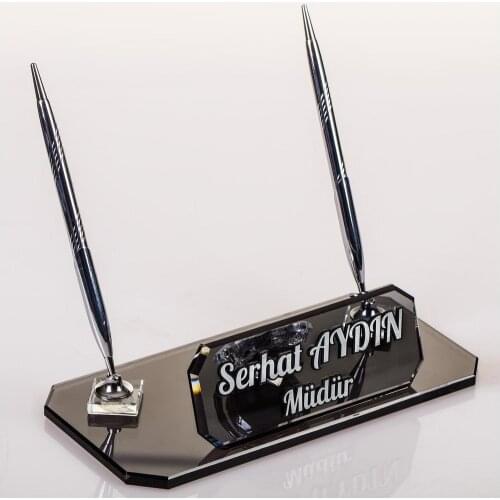 Table İsimliği Silver Pen Office Gift Desktop Tag Gift Sets Jewelry Accessories Hot Sale Free Shipping