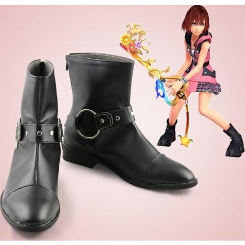 New Kingdom Hearts III 3 Kairi Cosplay Anime boots Fahion Shoes Custom-made