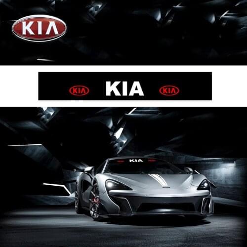Sunshade Windshield Reflective Stickers Front Rear Windshield Decal Car Sticker for Kia Rio Ceed Sportage Cerato Soul Sorento