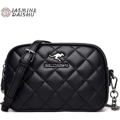 Womens Small Handbag Fashion Rhombus Plaid Shoulder Bag High Quality Pu Leather Messenger Bags Brand Designer Casual Handbags