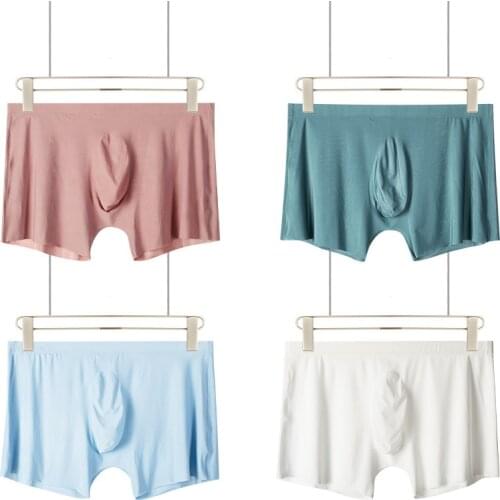 Swokii Mens Silk Briefs