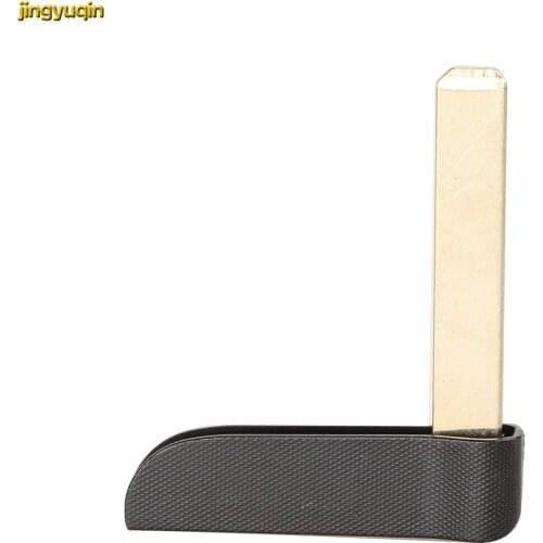 Jingyuqin Smart Card Insert Remote Small Car Key Blade For Renault Megane Laguna Koleos Scenic Uncut Blank Emergency Replacement