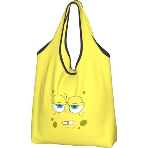 Sponge4 Canvas Bag Woman Cheap Bag cartoons Ins tote Bag