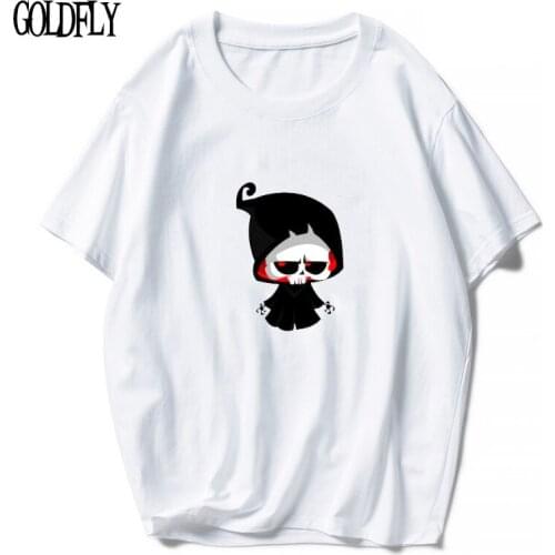 Womens casual T-shirt 2020 Death printed jacket T-shirt Summer womens T-shirt short sleeve T-shirt womens clothing
