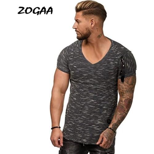 ZOGAA Mens Summer T-shirts