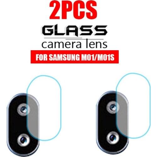 2PCS M01 Back Camera Lens Protective Glass on For Samsung Galaxy M01s Tempered Glass M015 M017 lens screen Protective Film