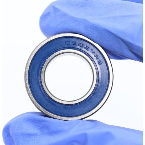 6902 VRS MAX Bearings 15*28*7mm ( 4 PCS ) Bike Pivot Chrome Steel Blue Sealed with Grease 6902LLU Cart Full Balls Bearing