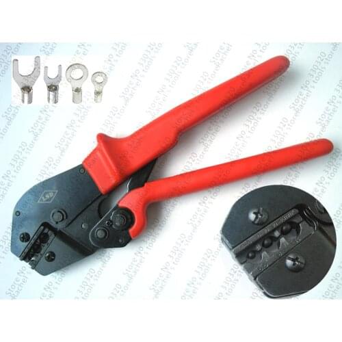 AP-616TD Ratchet terminal crimping tool for non Insulated Terminals and connector 4-16mm2