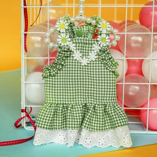 Pet Dog Ballet Skirt Clothes Puppy Cat Cute Fruit Pattern Dress T-shirts Suit Small Medium Cat Dog Clothes Pet Supplies Skirts