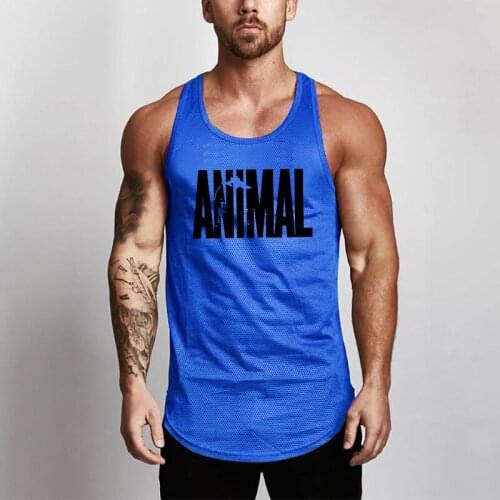 Brand Workout Mesh Mens Tank Top Fitness Fashion Stringer Casual Singlets Sleeveless Gym Tanktops Bodybuilding Vest Undershirt