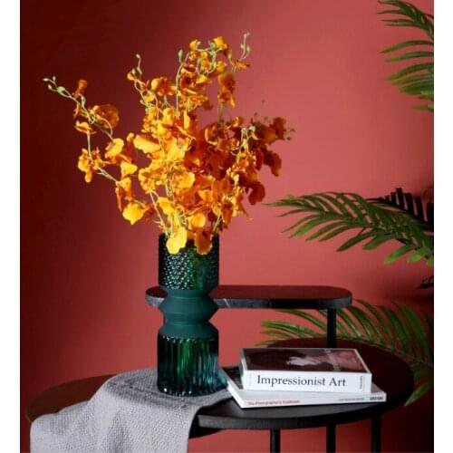 Flower Vase Decoration Home Plastic Vase White Imitation Ceramic Flower Pot Flower Basket Nordic Decoration Vases for Flowers