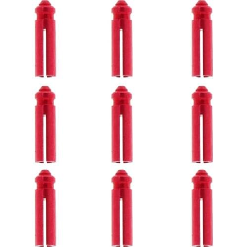 9 Pieces Anodised Aluminum Dart Flight Savers / Protectors Darts Accessories - Various Color