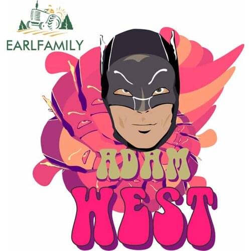 EARLFAMILY 13cm x 12.5cm for West Mask V2Red Car Styling Funny Car Stickers and Decals Cartoon Vinyl Waterproof Scratch-Proof