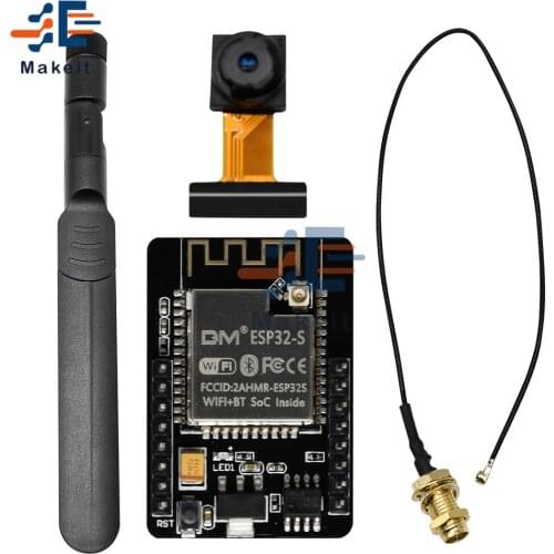 ESP32 Mini Camera ESP32-Cam-Antenna Wifi Bluetooth Camera Module Development Board ESP32-S Micro Cam With Ov2640 Camera Module