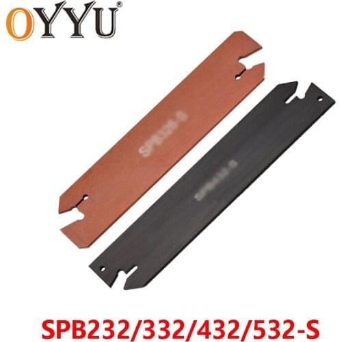 OYYU 1pcs SPB232-S SPB332-S SPB432-S SPB532-S SPB 232 332 432 532 Lathe Cutter Turning Tool Carbide Inserts CNC