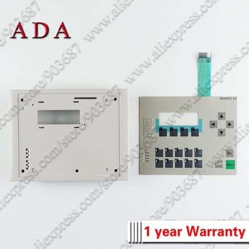 Plastic Front Cases Covers Housing Shell for 6ES7 613-1CA00-0AE3 6ES7613-1CA00-0AE3 C7-613 Plastic Case Cover + Membrane Keypad