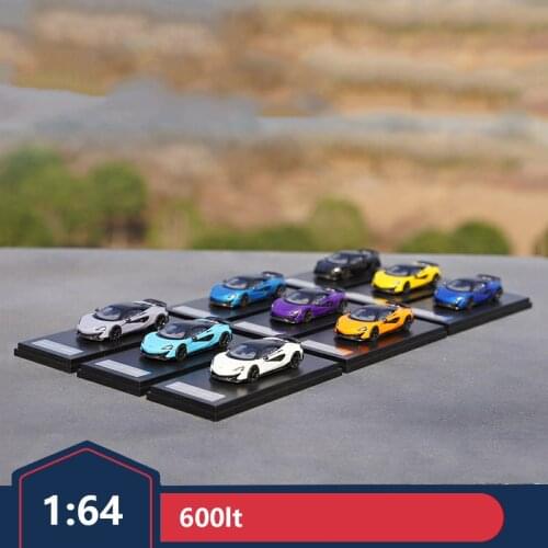 LCD McLaren 600LT alloy car model 1:64 McLaren McLaren super sports car simulation car model