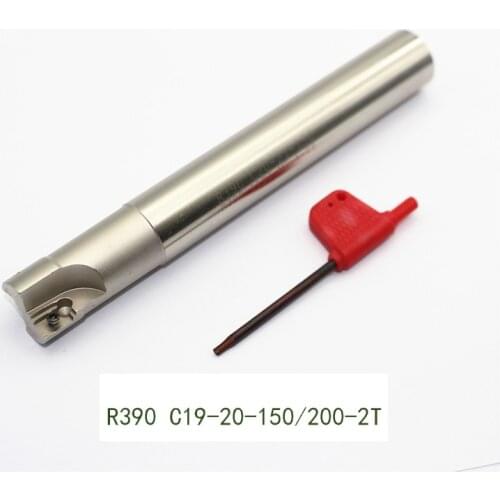 1pc R390 C19 20 150L 200L carbide milling holder top endmill cutting high quality material tools