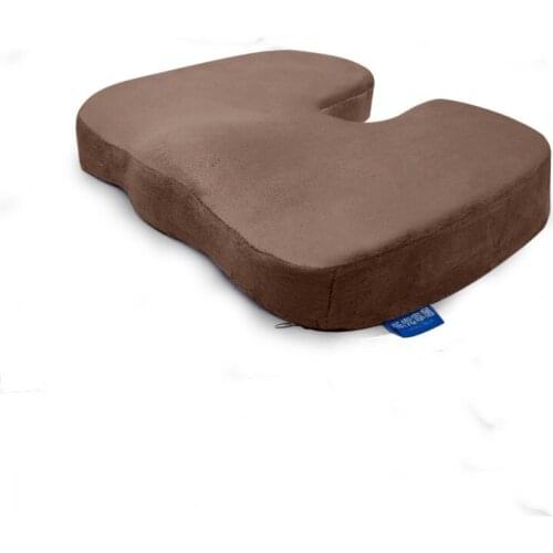 1 Pack Hemorrhoids cushion Coccyx Pillow for Chair Memory Foam Protect Tailbone Vertebrae Prevent Acne Sitting Pillow