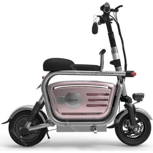 2021 New Parent-Child Mini Electric Bike 2 Wheels Electric Bicycles With Child Seat/Double Brake System ebike 400W 48V 40KM/H