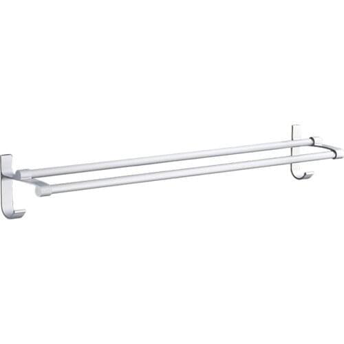 40cm Bathroom Tower Shelf No-drilling Bath Towel Holder Hanging Storage Rack Organizer For Home Bathroom