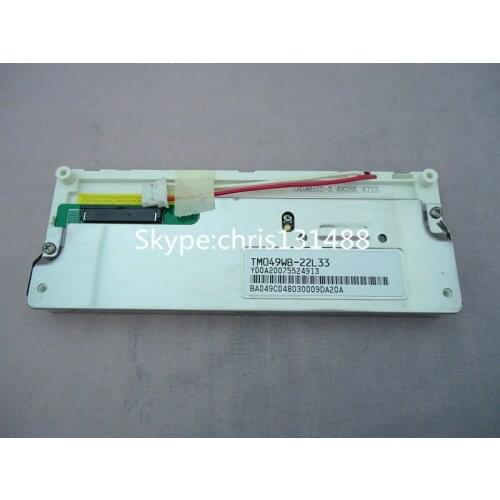 Free ship Mercedes 4.9" LCD screen TM049WB-22L33 TM049WB-22L32 display for Mercedes APS50 BE6025 BE9000 navigation audio system