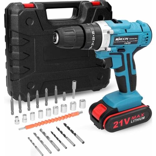 Household 3in1 Multifuctional Electric Drill Mini Screwdriver Rotation Ways 25 Gears of Torques Adjustable