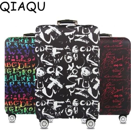 Travel Luggage Cover Spandex Suitcase Protector 18-32Inch Elastic Suitcase Bag Cover Stretchy Dustproof Baggage Protector Cover