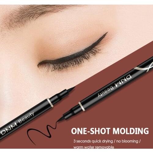 Black Liquid Eyeliner Pen Smooth Stroke Brush Waterproof Long-lasting Not-blooming Quick Drying Eyeliner Pencil Eye Makeup TSLM1