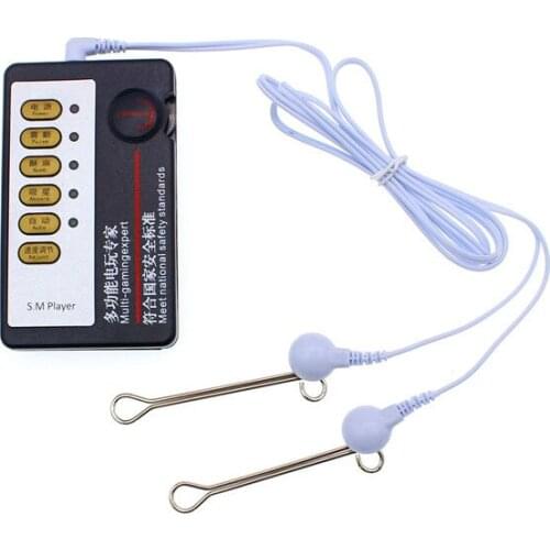 Electric Shock Clitoris Stimulate Electro Shock Breast Nipple Massager Body Muscle Massager Sex For Toys For Couples