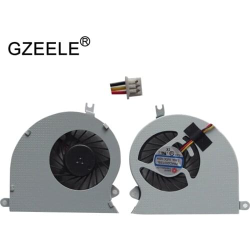 GZEELE new Laptop cpu cooling fan for MSI GE40 MS-1492 MS-1491 X460DX X460 20C-213CN 20C-209CN X460DX-216US X460DX-291US cooler