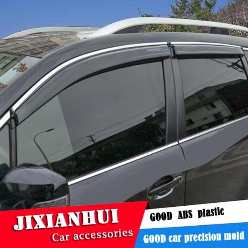 For subaru forester Plastic Window Visor For subaru forester 2013-2017 Vent Shades Sun Rain Deflector Guard 4PCS/SET Car Styling