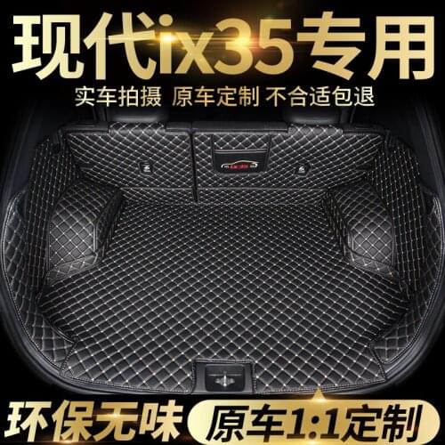 Cargo Liner Interior Accessories Carpet car styling Foot Trunk mat car trunk mat FOR Hyundai IX35 2018