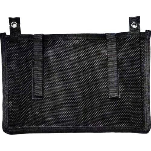 Durable Black Nylon Boat Kayak Canoe Storage Mesh Pouch Bag Gear Holder