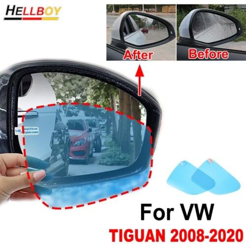 Rainproof Car Rearview Mirror Anti Fog Film For Volkswagen VW TIGUAN MK2 2020 2019 2018 2017-2010 Full Cover Side Mirror Film