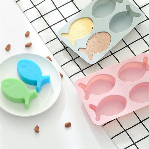 Cartoon Fish Chocolate Silicone Mold Fondant Molds For Baking Cake Decorating Tools Creative Pastry Moulds Kitchen Accessories