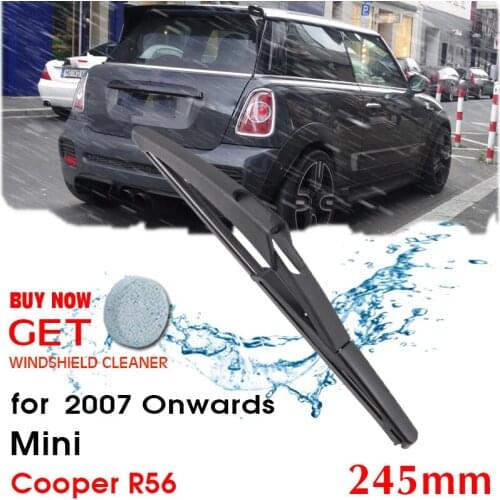 Car Wiper blade Rear Back Window Windscreen Windshield Wipers For Mini Cooper R56 Hatchback 245mm 2007 Onwards Auto Accessories