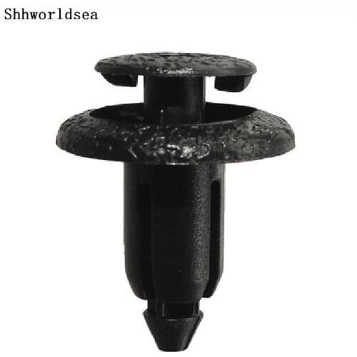Shhworldsear 100pcs Rocker Panel Push-Type Retainer Fastener Clip For Toyota 90467 06133 CO For Suzuki 09409-06322-5PK