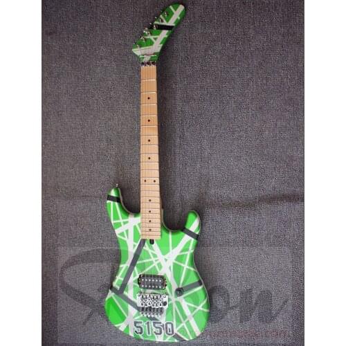 Weifang Rebon 6 String KR 5150 Electric Guitar In Light Green Colour