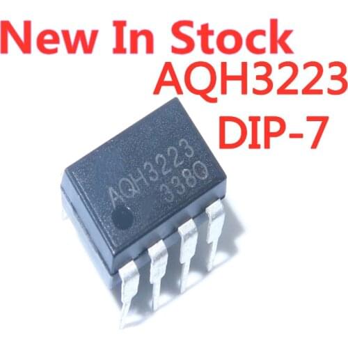 5PCS/LOT 100% Quality AQH3223 Optocoupler DIP-7 Optoisolator Optocoupler In Stock New Original