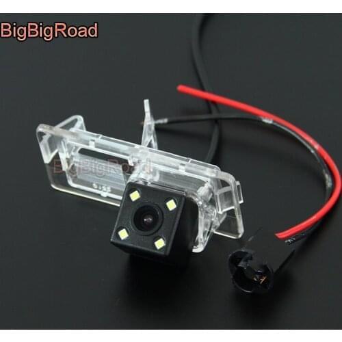 Car Rear View Camera For Renault Clio 4 IV 2012~2018 24 Pins Connect Original Factory Screen Monitor License Plate Light Camera
