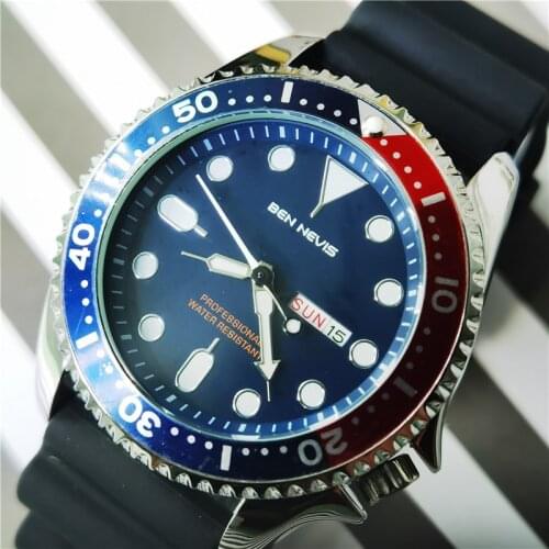 Ben Nevis 2020 Mens Watches Quartz Watch For Men With Date Luminous Hands Military Waterproof Rubber Strap WristWatch Man Clock