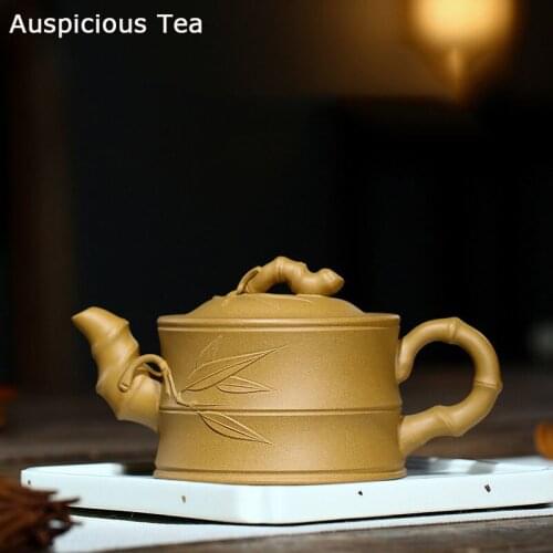300ml Large capacity Yixing tea pot purple clay filter Teapot beauty kettle Raw ore Handmade Boutique Teaware gifts Authentic