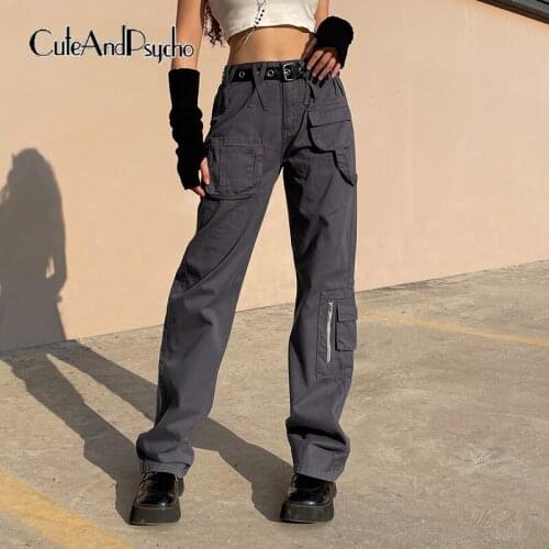 Cuteandpsycho Women's Loose Jeans