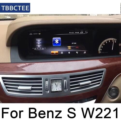 For MB S Class S350 S400 S500 S600 2006~2014 NTG Car Android Right hand drive RHD touch GPS Navigation stereo multimedia player